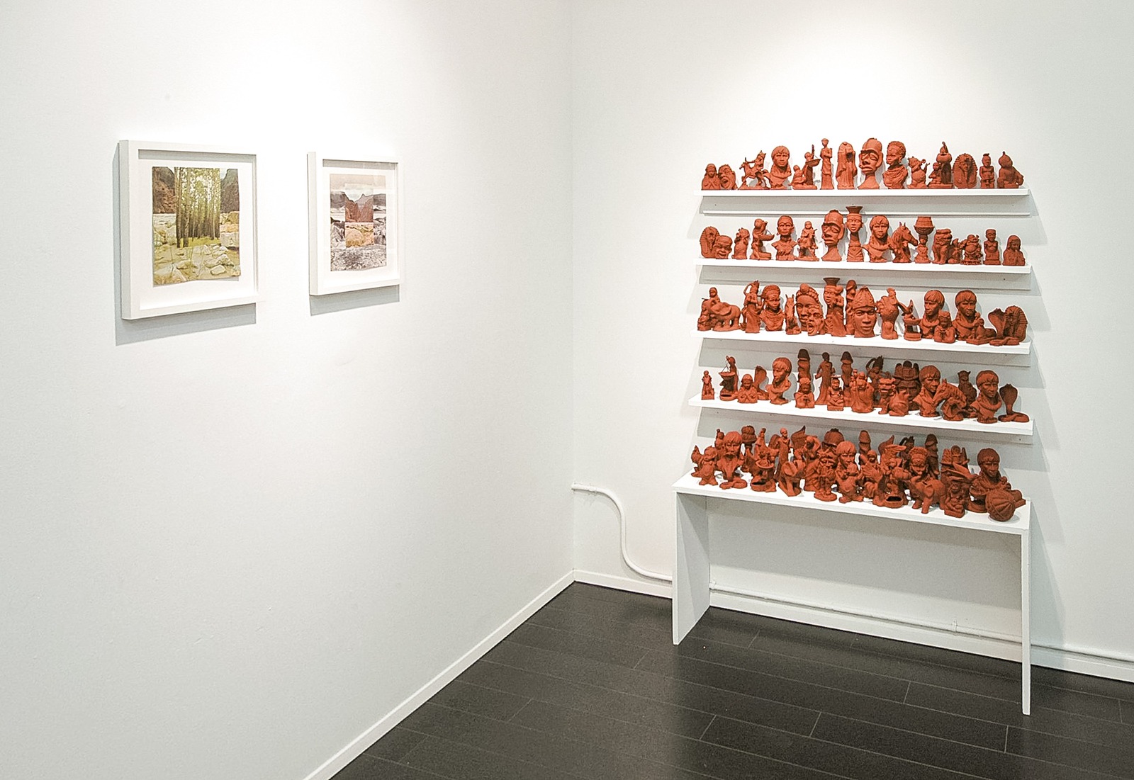 Brion Nuda Rosch, installation view, Eli Ridgway Gallery, San Francisco, 2009