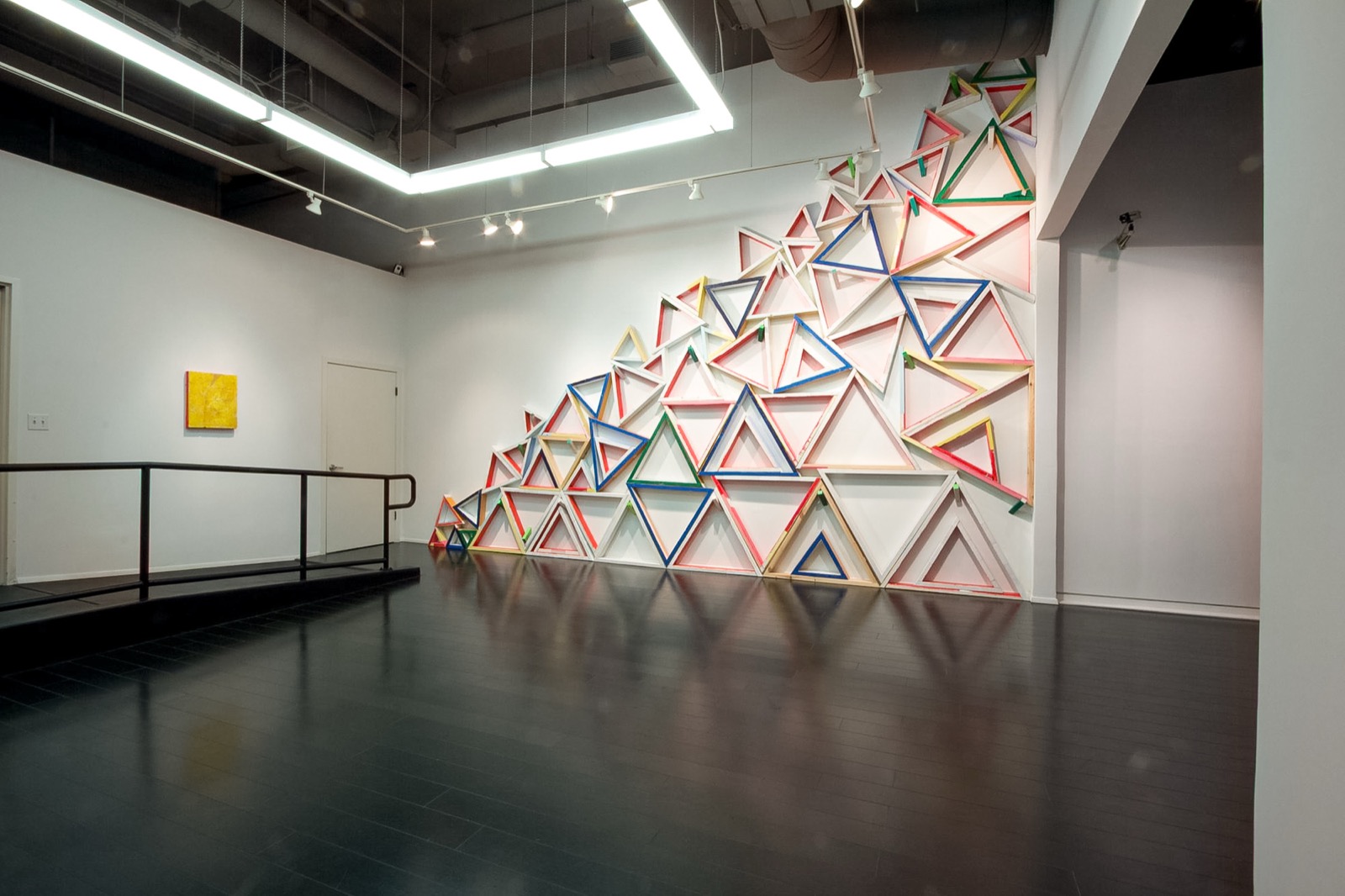 Cordy Ryman — installation view, Eli Ridgway Gallery, 2011