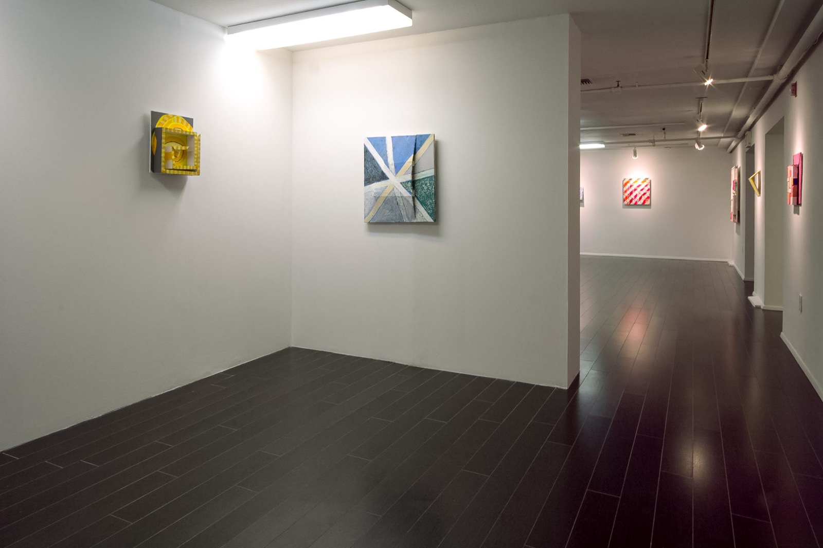 Cordy Ryman — installation view, Eli Ridgway Gallery, 2011