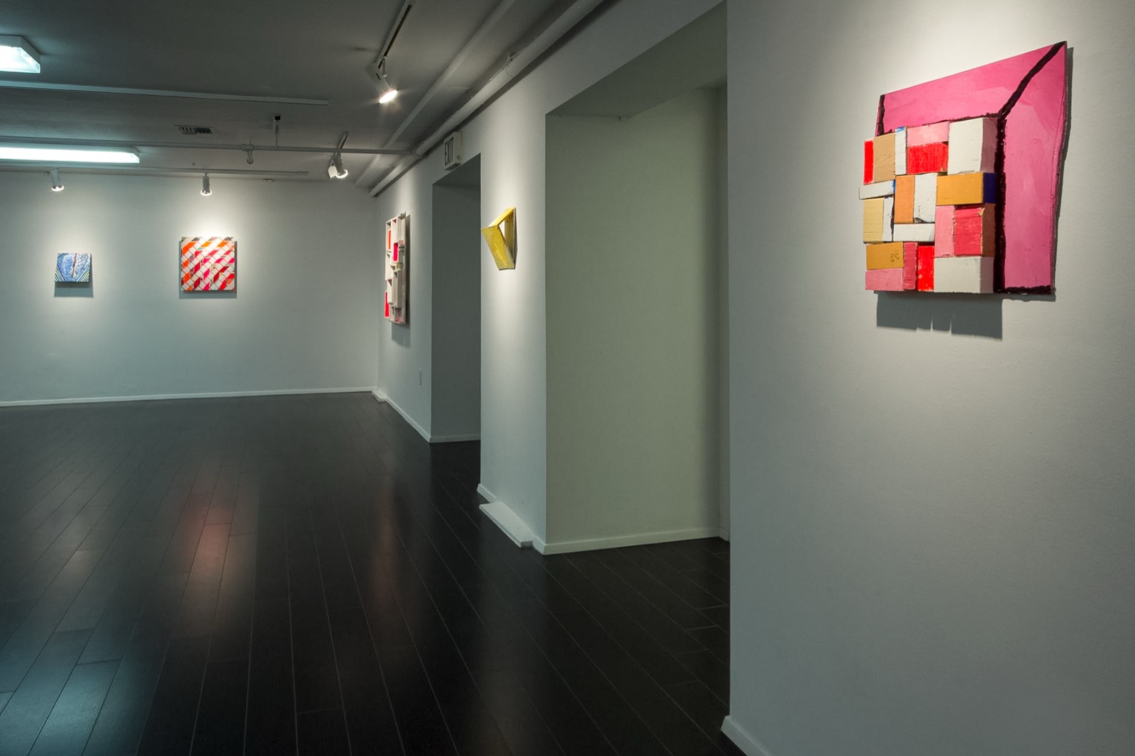 Cordy Ryman — installation view, Eli Ridgway Gallery, 2011