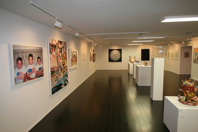 Dark Americana — installation view, Eli Ridgway Gallery, San Francisco, 2009
