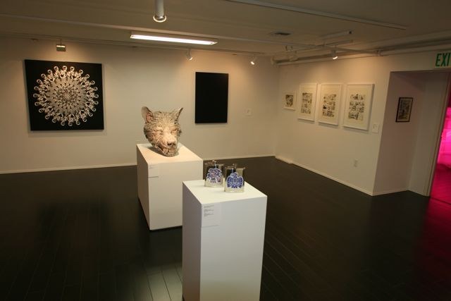 Dark Americana — installation view, Eli Ridgway Gallery, San Francisco, 2009