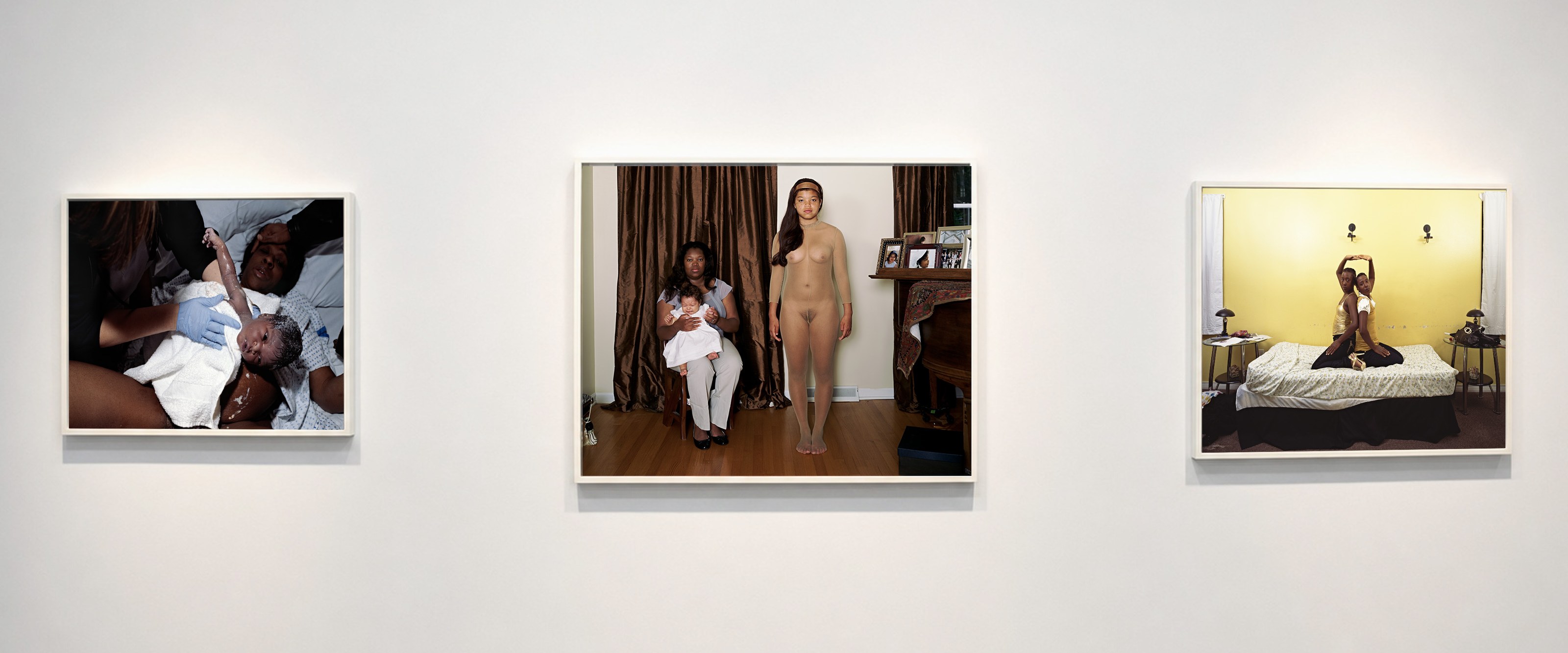 Deana Lawson — installation view, Eli Ridgway Gallery, San Francisco, 2011