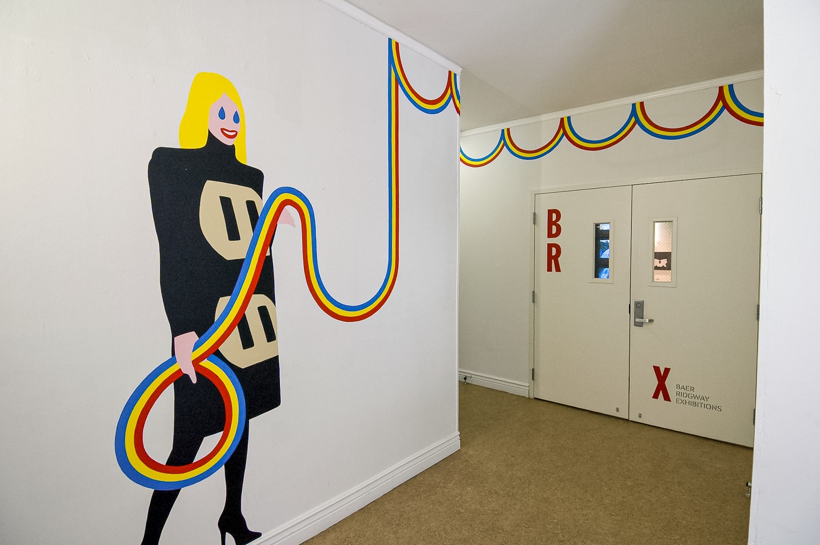 Matthew Palladino — Wonder Box, hallway installation view