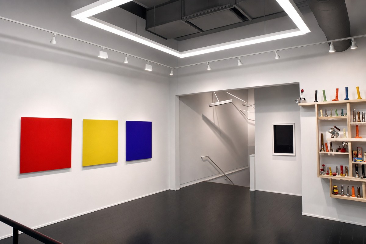 Rebecca Goldfarb — Implied, installation view