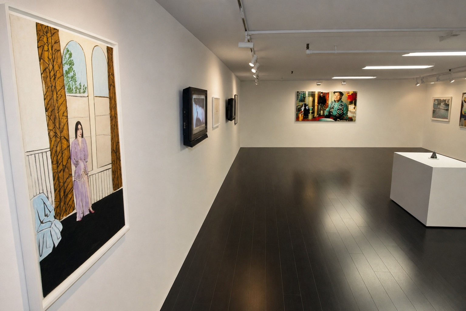 A Thin Slice — installation view, Eli Ridgway Gallery, San Francisco, 2009