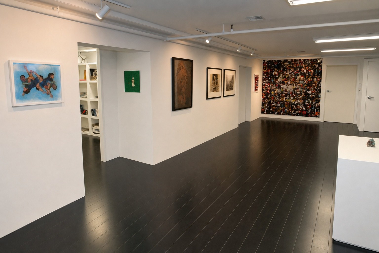 A Thin Slice — installation view, Eli Ridgway Gallery, San Francisco, 2009
