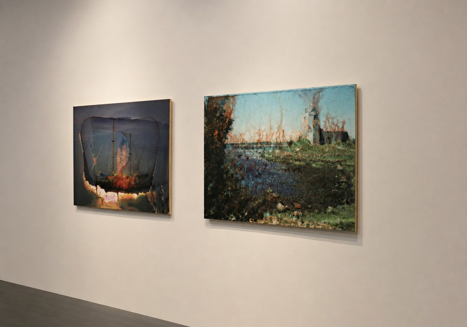 Wolfgang Ganter — Seasick, installation view, Eli Ridgway Gallery, San Francisco